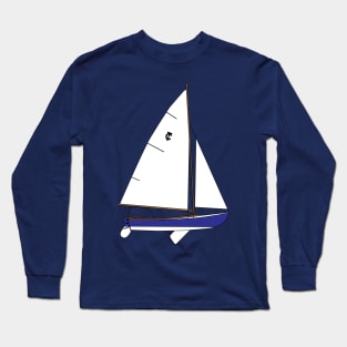 Town Class Sailboat Long Sleeve T-Shirt